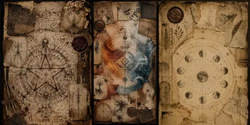 Junk Journal Magic Page Generator generated by chatgpt-image