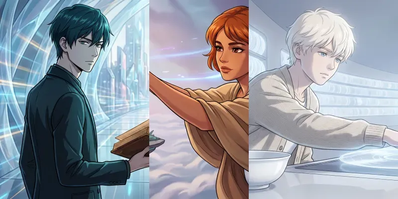 Dutch Golden Age Futurism Animes