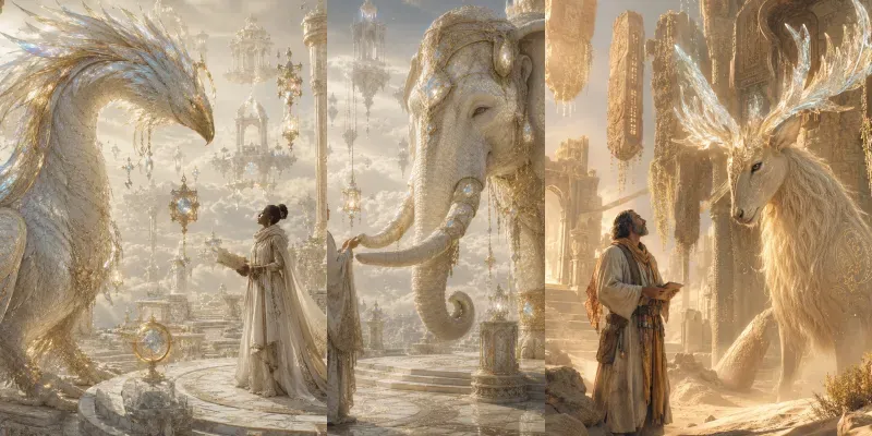 Silent Guardians Of Eternity generated by undefined