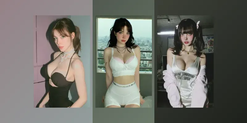 Realistic Girl Portraits generated by undefined