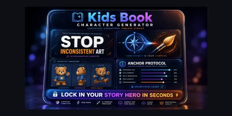 Kids Book Character Generator generated by undefined