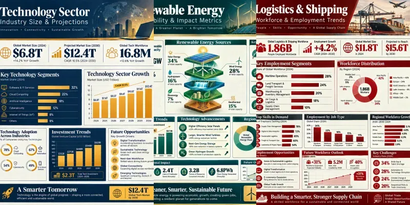 Industry Statistics Infographics generated by undefined