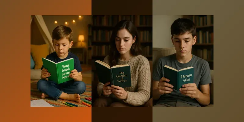 Book Mockup Readers Ultrarealistic generated by undefined