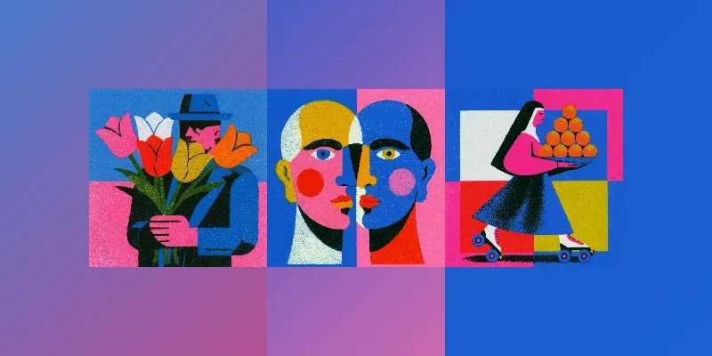 Grainy Folk Poster Graphics generated by undefined