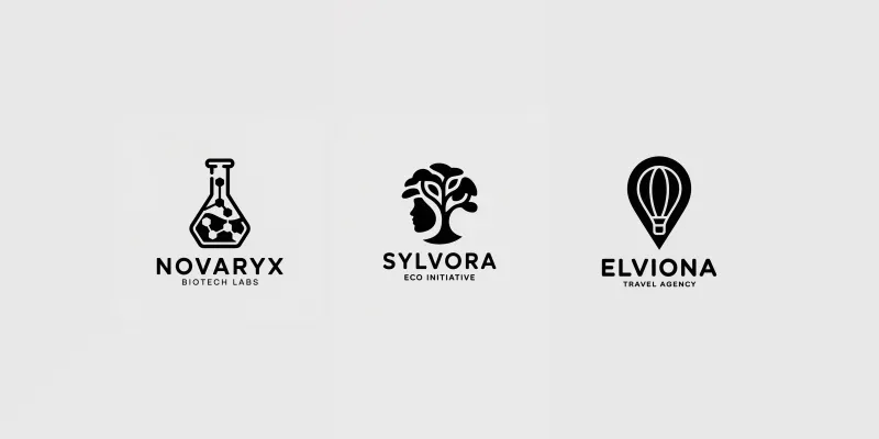 Premium Flat Logos generated by undefined