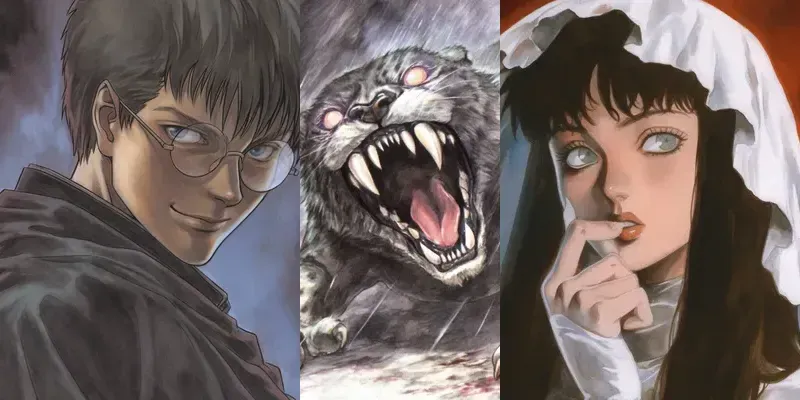 Kentaro Miura Style Colored Manga Art generated by undefined