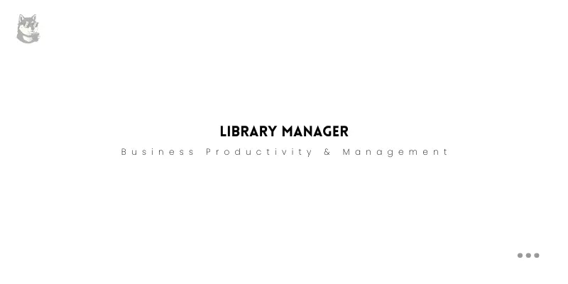  Library Manager generated by undefined