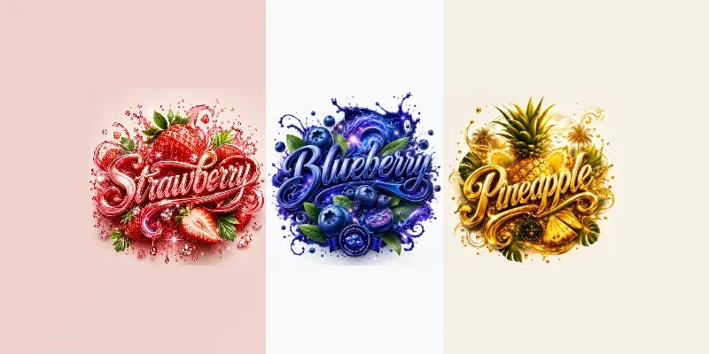 Luxury Fruit Logo Collections generated by undefined