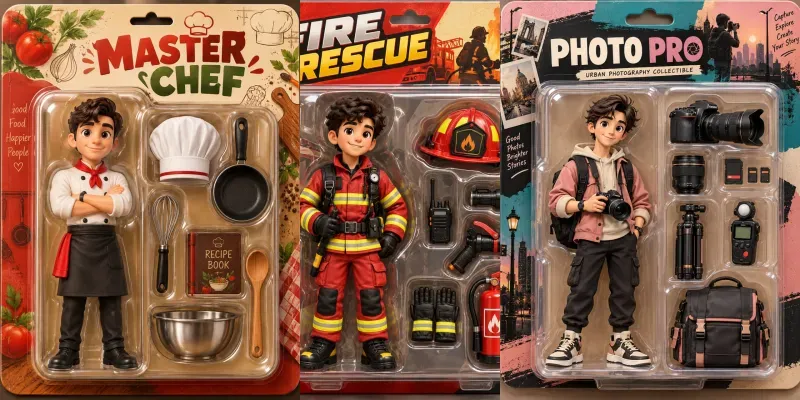 3d Collectible Blister Pack Generator