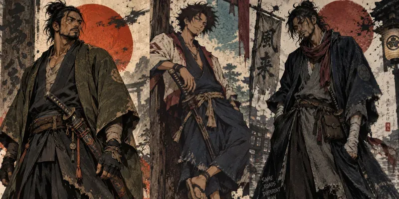Hiphop Ronin Portraits
