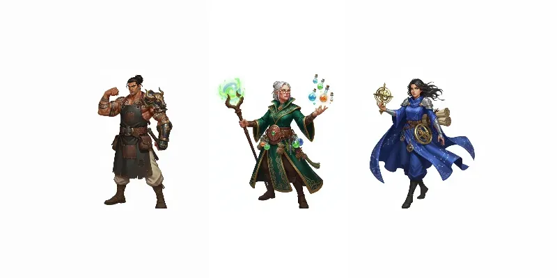 Fantasy RPG Character Creators generated by undefined