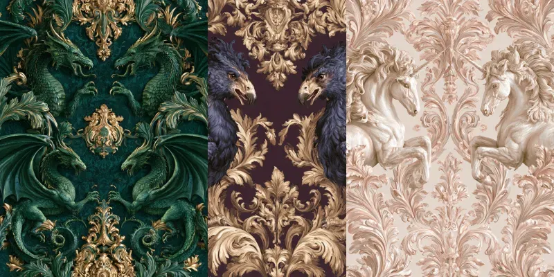 Regal Beasts Wallpapers generated by undefined