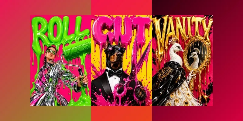 Glossy Pop Art Fluidity Art generated by undefined