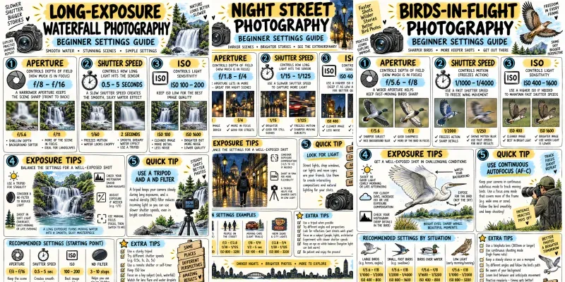 Beginner Photography Settings Guides