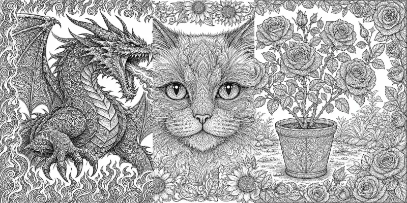 Zentangle Creatures generated by undefined