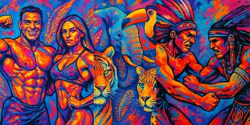 Visions In Pop Art Art And Style generated by chatgpt-image
