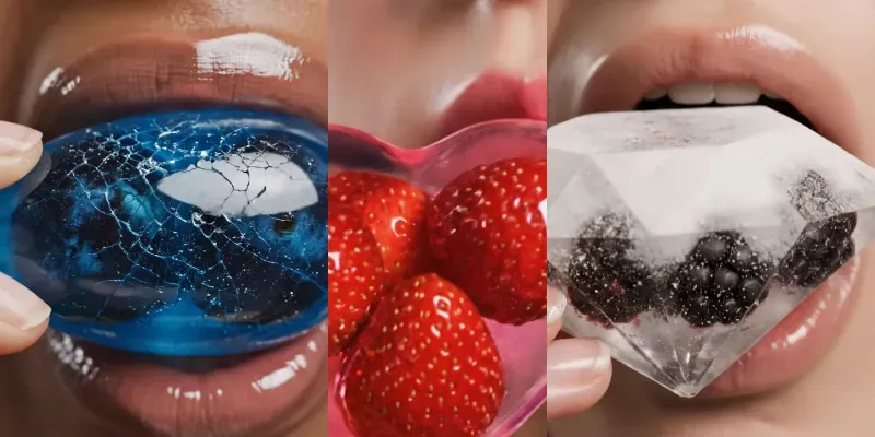 Surreal Edible Glass Fruit Videos ASMR generated by undefined