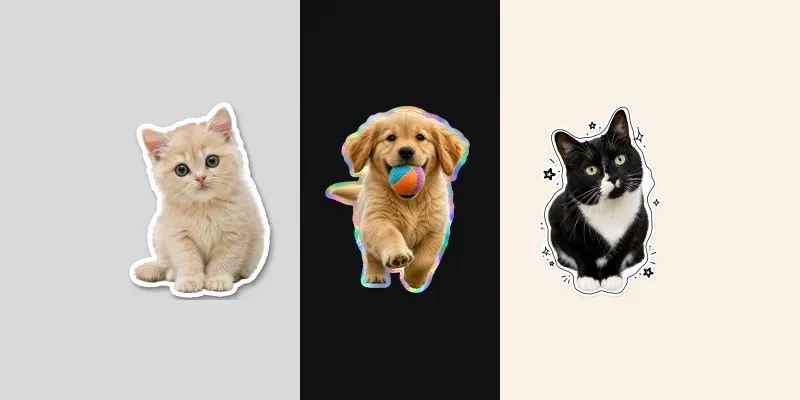 Photos To Stickers generated by undefined