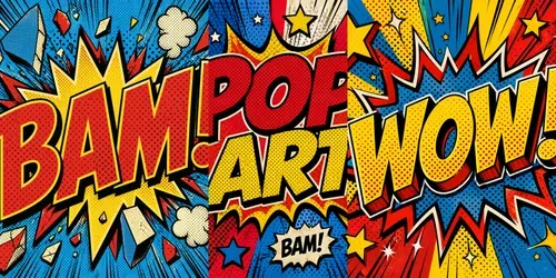 Pop Art Comic Explosion Generator generated by chatgpt-image