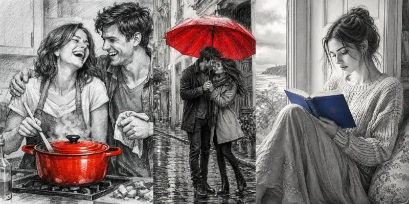 Cinematic Pencil Sketches generated by undefined