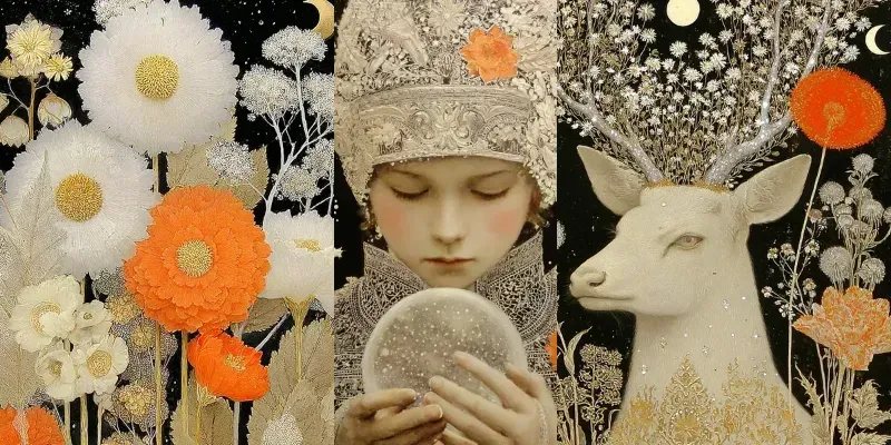 Slavic Golden Folk Fantasy Style generated by undefined