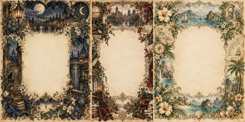 Journal Pages generated by chatgpt-image