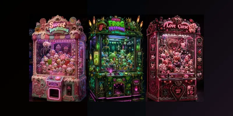 Cursed Arcade Prize Machine Generator generated by undefined