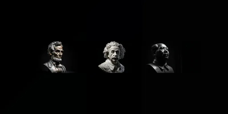 Celebrity Busts Collection generated by undefined