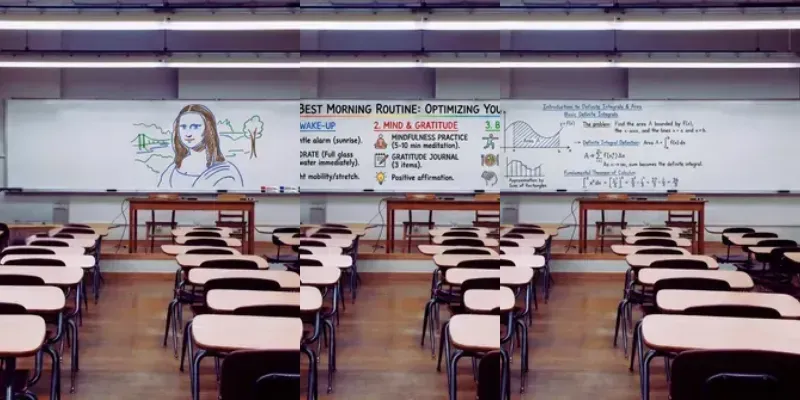 Educational Authentic Whiteboards generated by undefined