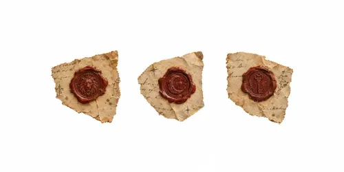 Wax Seal Junk Journal Ephemera generated by chatgpt-image