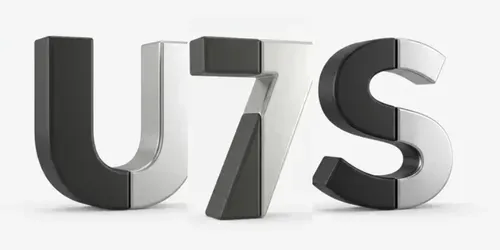 3D Minimalist Typography Assets generated by gemini-image