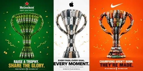 World Cup Brand Advertisements generated by chatgpt-image