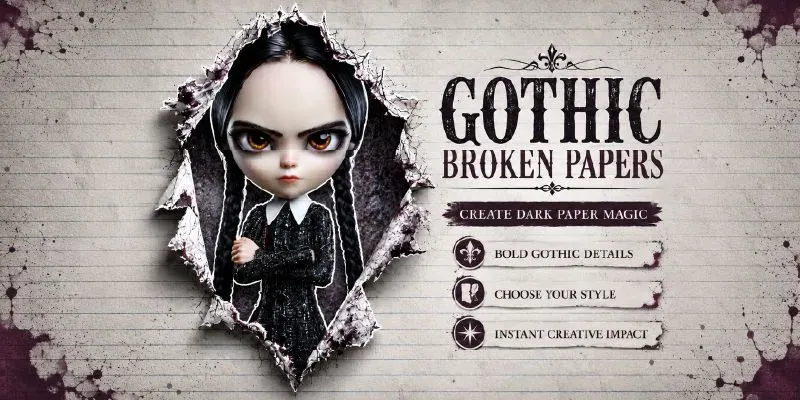 Gothic Rebellion Broken Papers generated by undefined