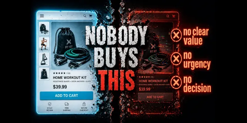 Why Nobody Buys Your Page generated by undefined