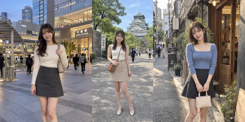 Beautiful Japanese Woman Travel Photos