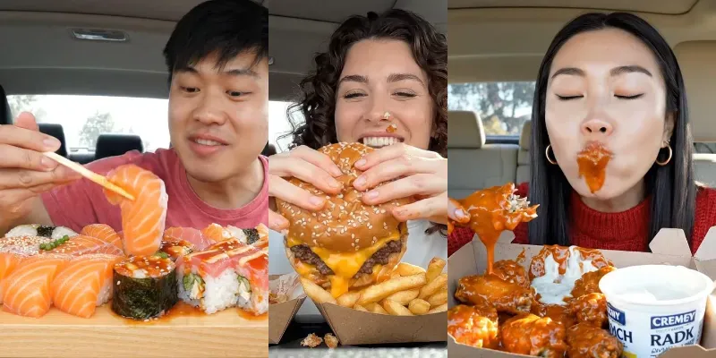 UGC Car Food Review Videos generated by undefined
