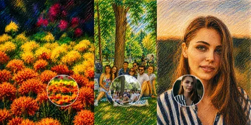 Crayon Portrait Artists generated by chatgpt-image