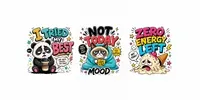 Funny Cartoon Quote Tshirt Designs chatgpt-image prompt mini thumbnail