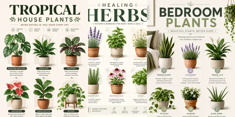 Botanical Plant Infographics generated by undefined