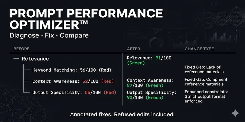  Performance Optimizer 0 generated by undefined