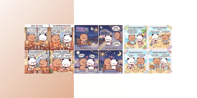 Dudu Bubu Kawaii Mini Comics generated by undefined
