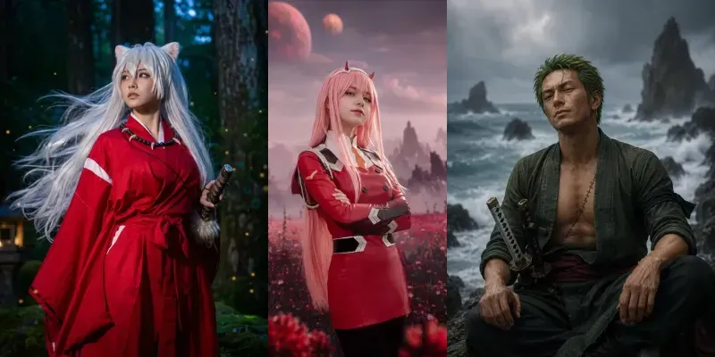 Professional Anime Cosplay Photos generated by undefined