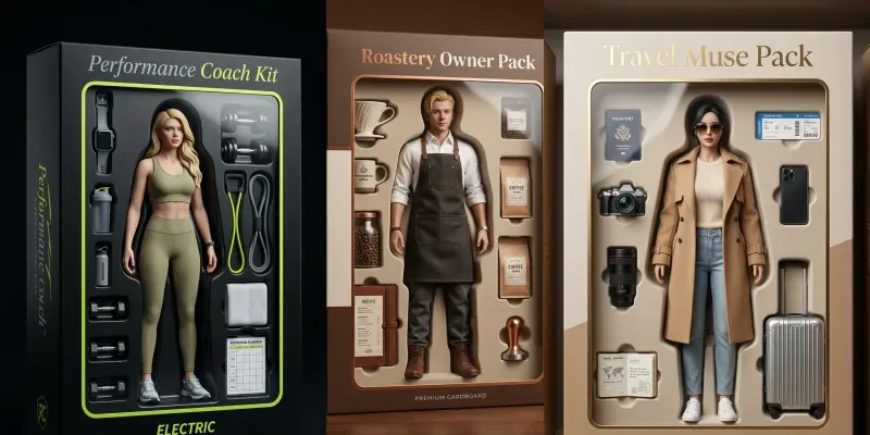 Luxury Collectible Starter Pack Figures B generated by undefined