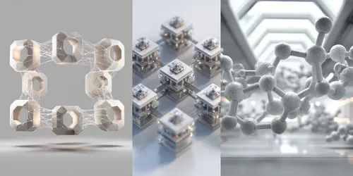 B2b Trust System Connection Visuals generated by midjourney