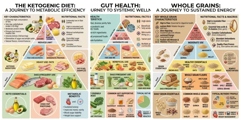 Realistic Balanced Eating Infographics generated by undefined