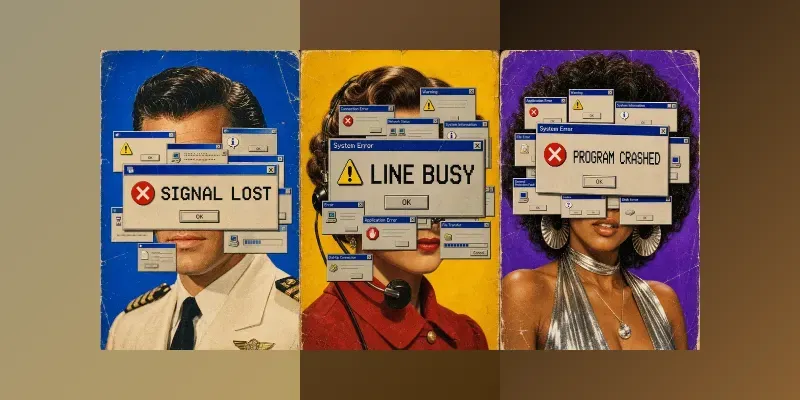 Retro UI Censorship Portraits generated by undefined