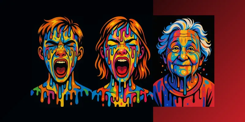 Surreal Pop Art Portraits generated by undefined