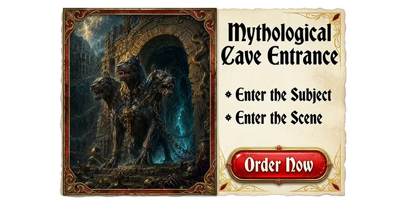 Mythological Cave Entrances generated by undefined