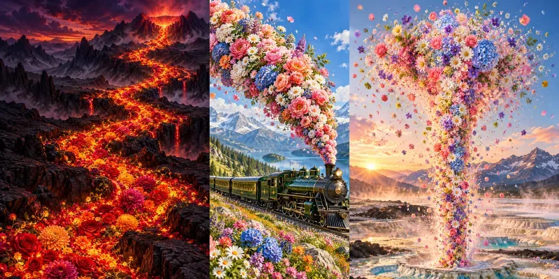 Floral Replacement Dreamscape Worlds