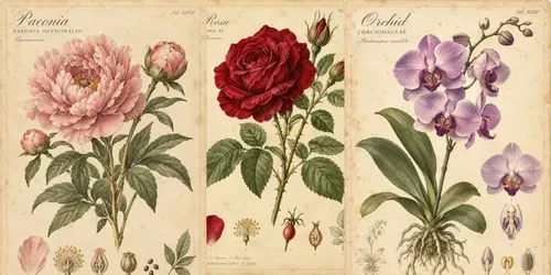 Vintage Botanical Naturalist Art generated by chatgpt-image